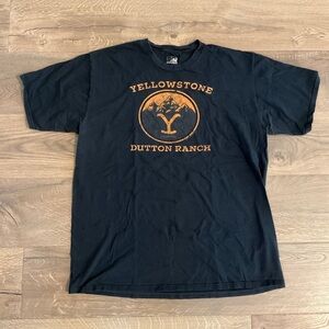 “Yellowstone” black T-Shirt, XL
